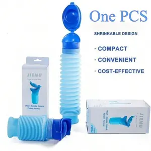 Portable Travel Urinal, Collapsible Urinals for Men and Women, Reusable Kids Potty, Personal Pee Bottle for Outdoor Camping