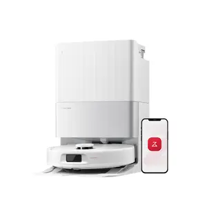 Roborock Qrevo series Robot Vacuum and Mop, 12,000Pa (Qrevo S5V), Mop Washing & Self-Cleaning, FlexiArm Edge Mopping, Warm Air Drying, Self-Emptying #summerwins #fathersdaygift summerwins