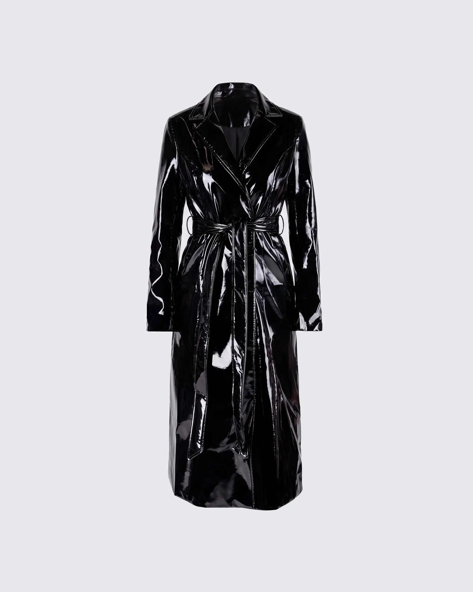 Knox Vegan Leather Coat