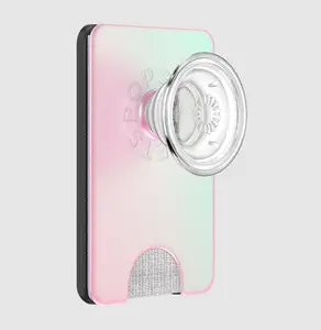 PopSockets Mermaid Pink MagSafe PopWallet+ - Phone Accessory with Mount Functionality, Accessories