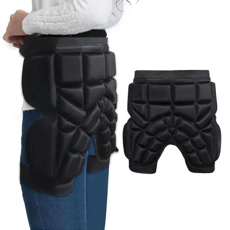 Skiing Hip Pad Shorts Sport Cycling Hip Protection Pad Protective Padded Shorts For Snowboard Skate Sports Butt Pad Buttocks Sho