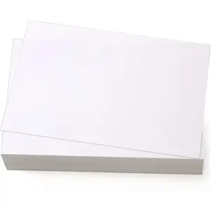 56 Pack 5x7 White Blank Cardstock Paper, 250GSM Thick, 90 lb, Printable on Both Sides