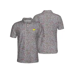 Driftwood Camo Polo Shirt Mens Short Sleeve Outdoor Outfit