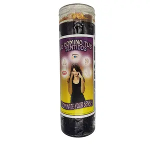 Dominate Senses Fixed Candle / Yo Domino Tu Sentidos Veladora Preparada