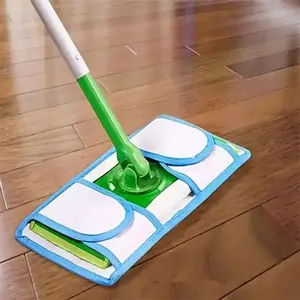 Reusable Mop Pads RefillCompatible, with Swiffer Sweeper MopDry Sweeping Cloths and Wet MoppingCloths, for Household Cleaning WashableMicrofiber Pads for Mopping Floors, Reusable Washable Mop Pad