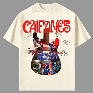 CAIFANES Band T-Shirt, Latin Rock Graphic Tee, Unisex Oversized Streetwear Top, Vintage Rock Fan Merch Womenswear