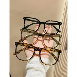 2026 Summer Unisex Minimalist Square Frame Fashion Eyeglasses, Versatile Eyewear for Work, Student Daily & Outfit Decor