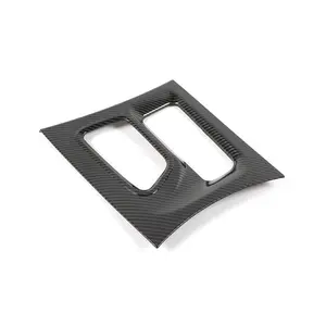 For Dodge Charger 2015+ ABS Console Gear Shift Box Panel Trim Cover High-Quality UV Coating Easy Installation Fitment Car Interior Decoration