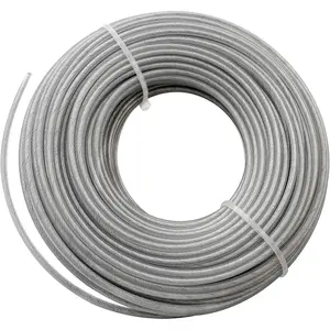 Grass Strimmer Line Nylon Steel String Trimmer Spool 3.0mm 40m Round Wire for Garden Trimmers