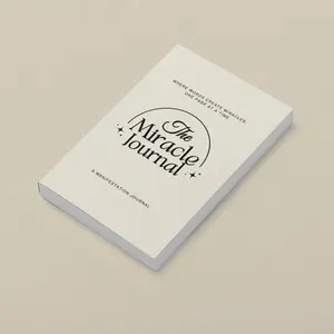 Manifestation & Gratitude Daily Journal, Interactive Shadow Work Notebook, Self-Reflection Miracle Workbook, Perfect Mother’s Day Gift for Office and Personal Stationery