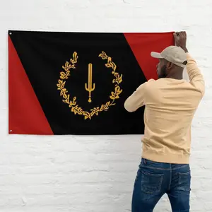 Black American Heritage Flag, African American Pride Cultural Banner, Lightweight Home Bedroom Decor Decoration for Home Wall Hanging, Outdoors Mount, Photo Backdrop
