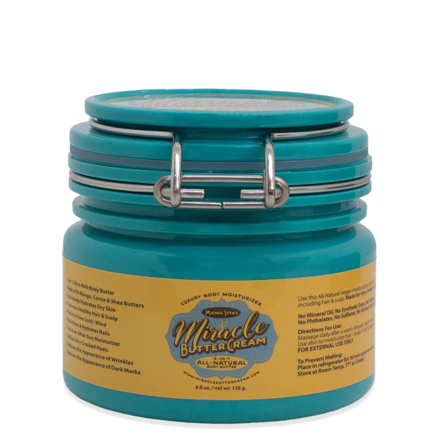8oz. Miracle Butter Cream, Cruelty Free, 200G