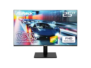 ASRock Phantom Gaming Monitor 24.5" 120 Hz IPS FHD sRGB 99% CL25FFA CL25FFA