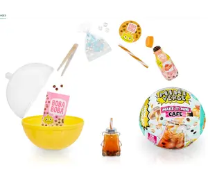 Mini Collectibles - MGA's Miniverse Make It Mini Cafe Series 4 - Blind Pack, DIY, Resin Play, Replica Food, NOT Edible, Collectors, 8+