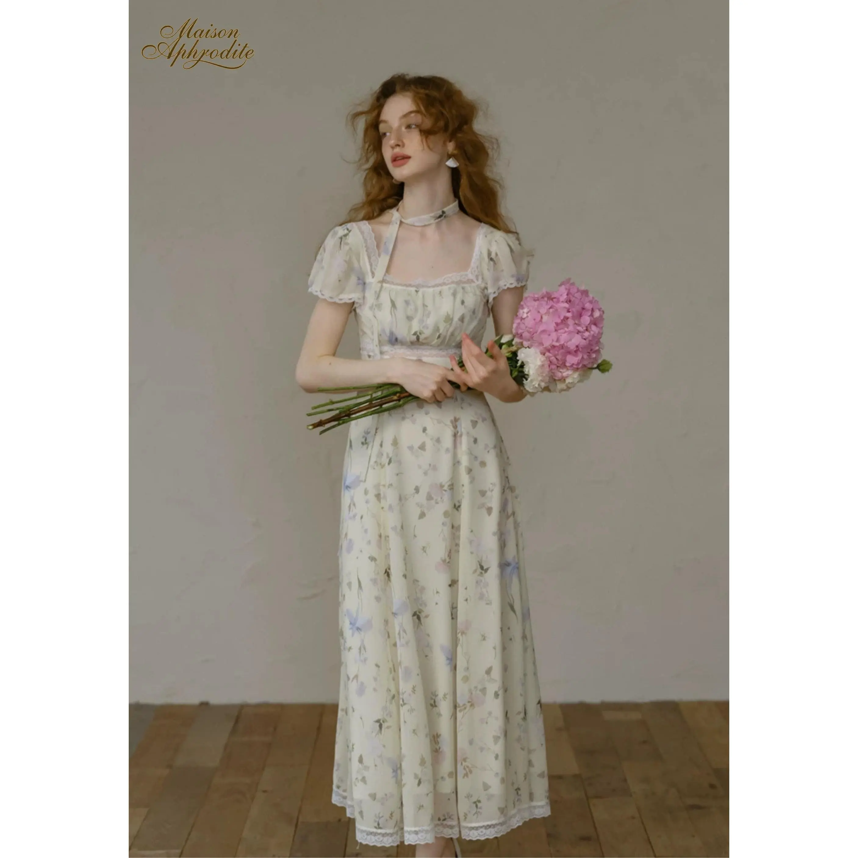 Swing Romance Floral Tea Dress