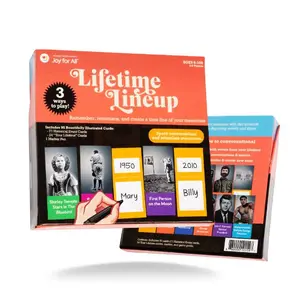 Lifetime Lineup Game For Seniors Card Game