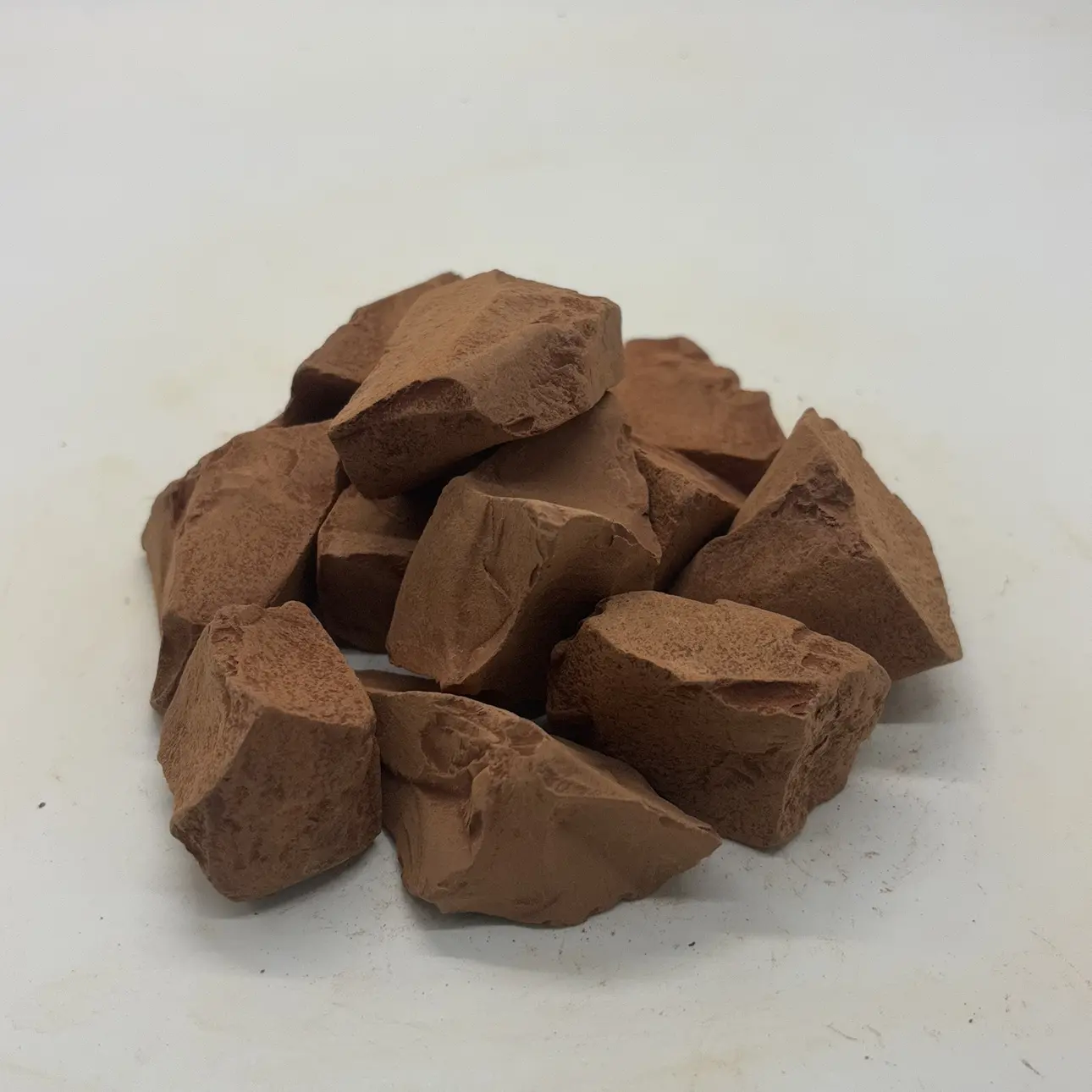 Edible Ural Red Kaolin Clay Chunks - 100% All Natural, No Additives, Cosmetic Grade Garden Soil for Self-Care Projects - 200g/7oz