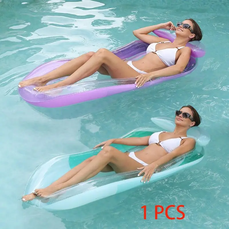 Swimming Pool Float Hammock, Multi-Purpose Inflatable Hammock Pool Hammock (Saddle, Lounge Chair, Hammock, Drifter)Inflatable Pool Float Lounge Relaxing Fun Water Float Bed for Summer Pool Party Inflatable Pool Floaters