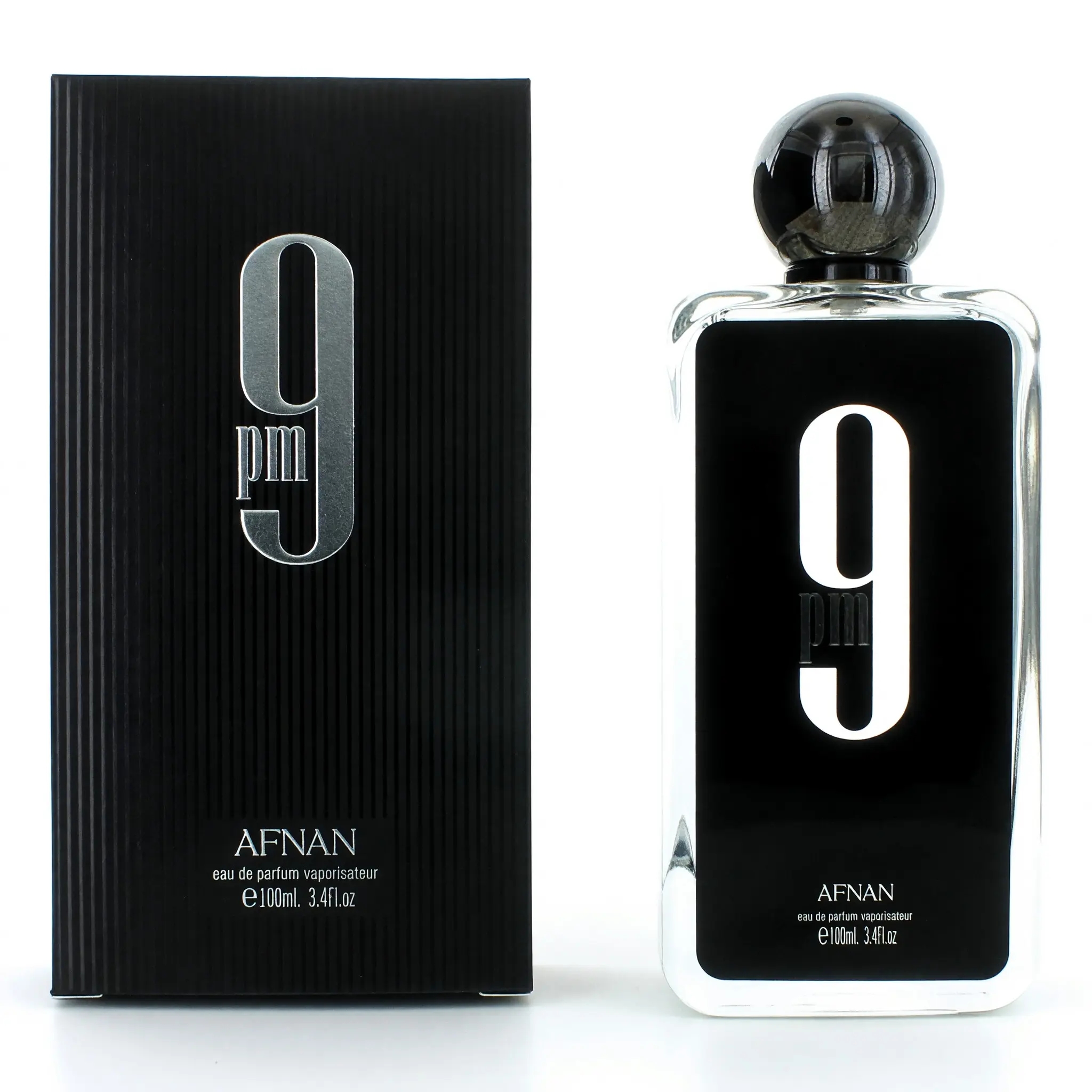 9 PM by Afnan, 3.4 oz EDP Spray for Men Edp Liquid Colognes