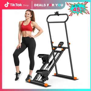 Stair Stepper for Exercise at Home, Vertical Climber for Home Gym with Adjustable Pedals & LCD Display, Maquina Para Hacer Ejercicio En Casa, Cardio Exercise Machine