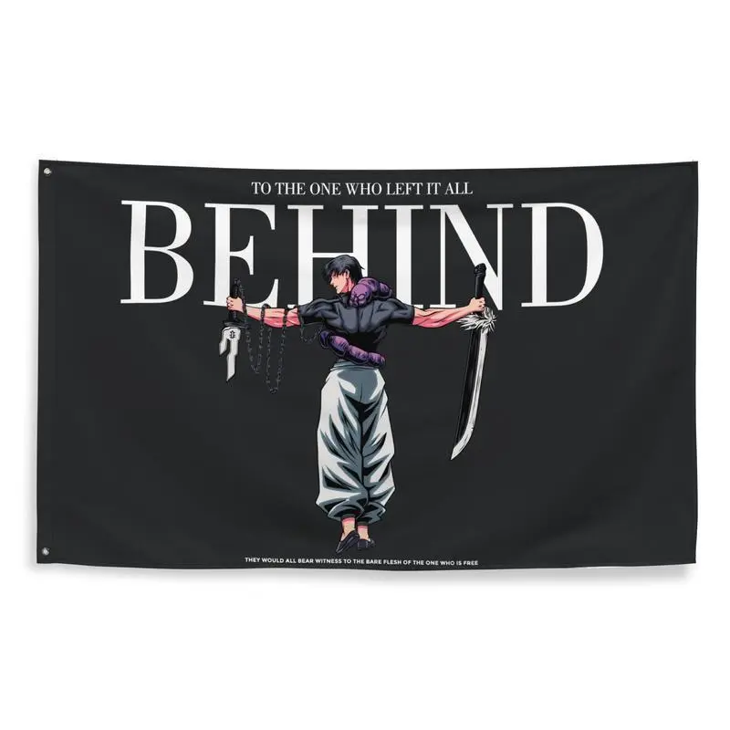 Toji Jujutsu Kaisen Anime Print Tapestry - 3x5ft Cotton Linen Hanging Wall Decor, Decorative Durable Tapestry Wall Mural, Home Decoration Gift for Manga Fans' Bedroom Man Cave (Size Specified), Durable Decorative Tapestry