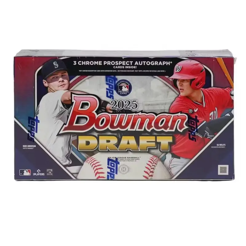 2025 Bowman DRAFT Baseball Jumbo Hobby Box