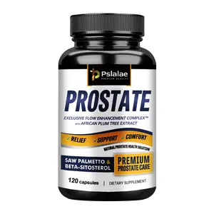 Pslalae - Beta-Sitosterol Male Supplement with Stinging Nettle and African Plum Tree Extracts - Prostate Health Support Urination Ease, Bladder Control, Reduced Nighttime Urination - 60/120 Capsules