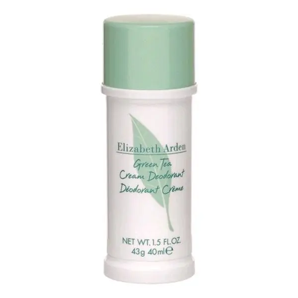 Green Tea by Elizabeth Arden, 1.5 oz Cream Deodorant for Women Cosmetic Aroma Cleanser, Scent