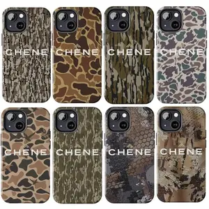 Vintage Chene Gear Camo Hunting Phone Case Aesthetic For iPhone 17 16 15 14 13 12 11