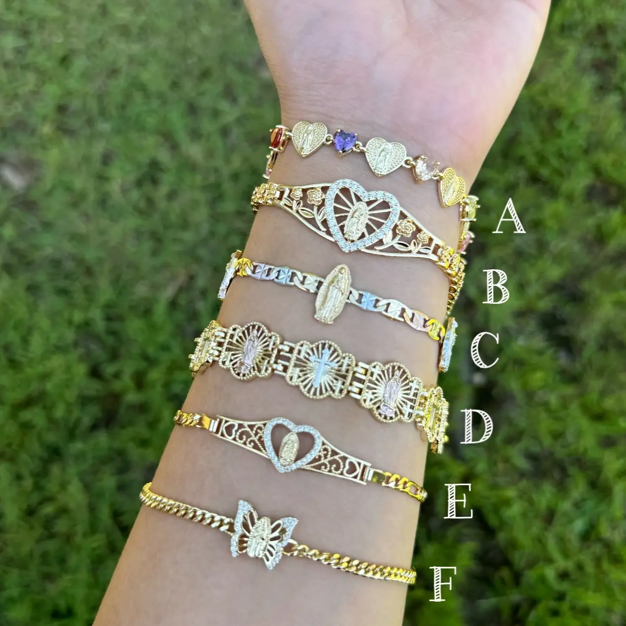 Virgen de Guadalupe Esclava Bracelet