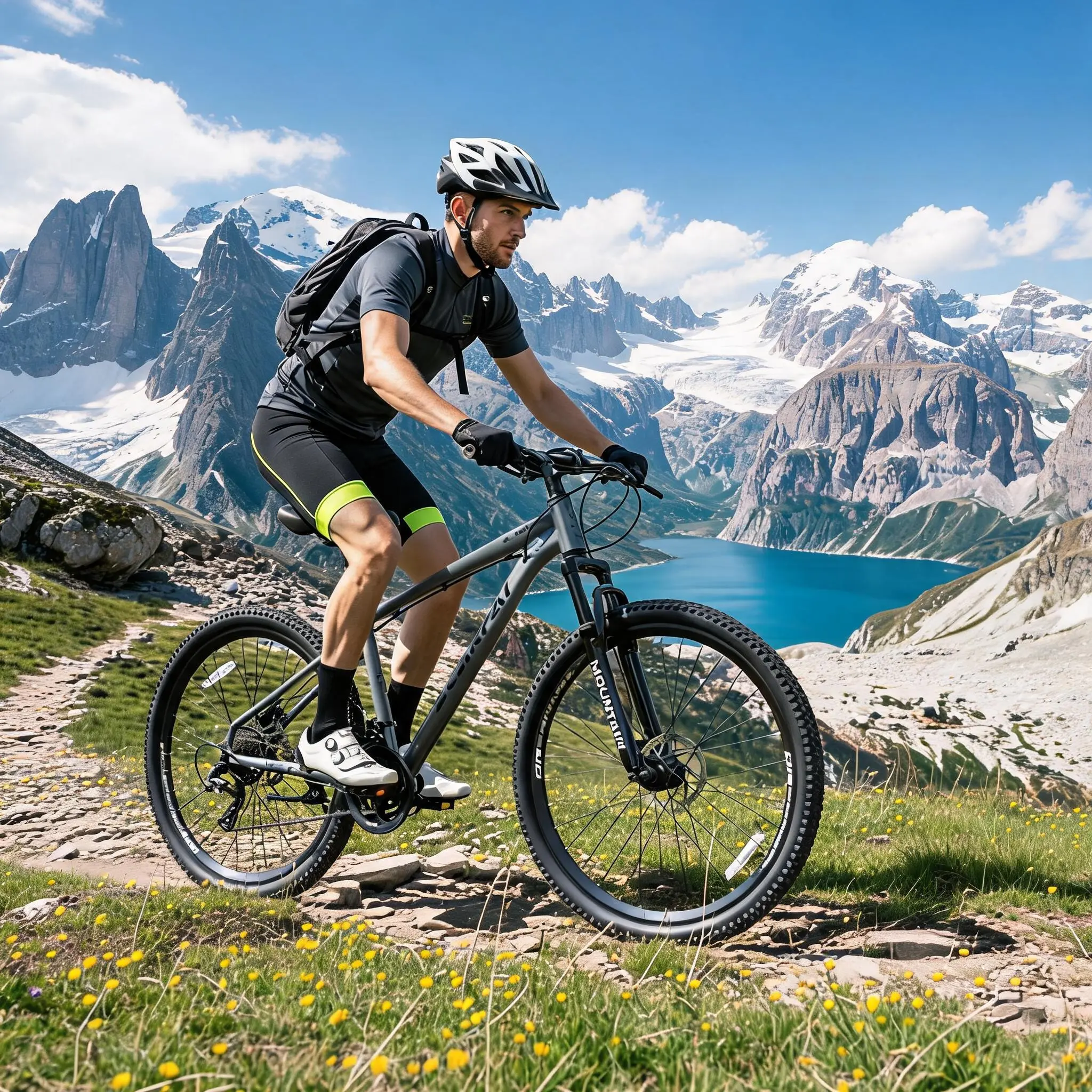 26-Inch Hardtail Mountain Bike for Adults, Carbon Steel Frame with 21 Speeds, Suspension Fork & Disc Brakes for All-Terrain Trail Riding and Mountain Biking