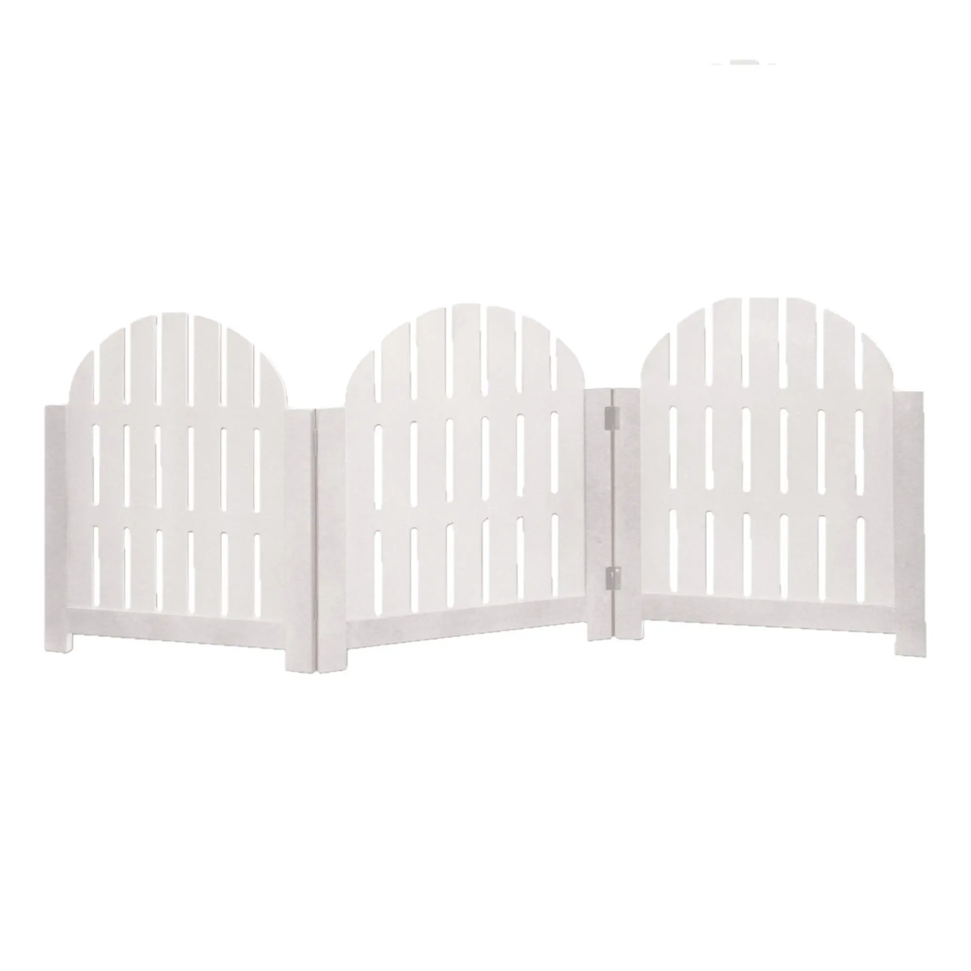 Etna Products White Adirondack Style Free Standing Pet Gate Etna Products White Adirondack Style Free Standing Pet Gate