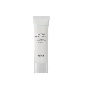 [Heimish] Moringa Hyaluronic Hydrating Watery Sunscreen 50ml, Lightweight Daily Facial Moisturizer with SPF, Long-Lasting Moisture, Korean Skincare