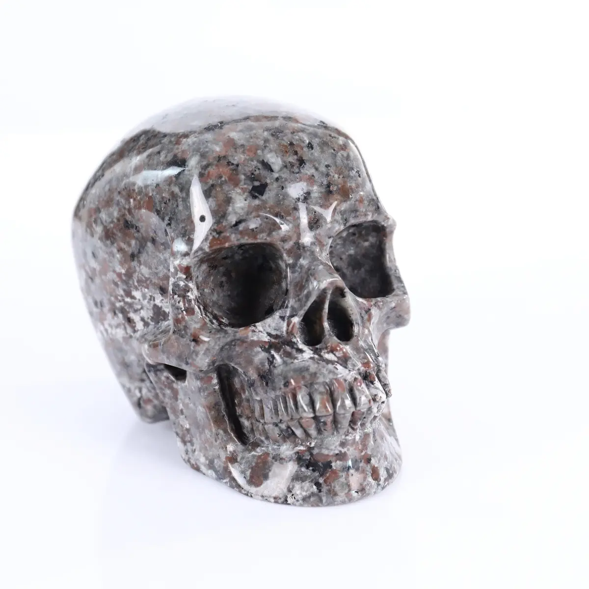 Gift Yooperlite Skull 2.2inch 3 inch 4.5inch Skull ,Realistic,Crystal Healing,Fine Sculpture