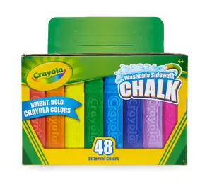Crayola® Washable Sidewalk Chalk (48 Pieces) Crayola® Washable Sidewalk Chalk (48 Pieces)