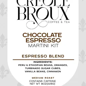 Chocolate Espresso Kit - Classic Coffee Beverage with Rich Espresso Flavor and Decadent Chocolate Dough