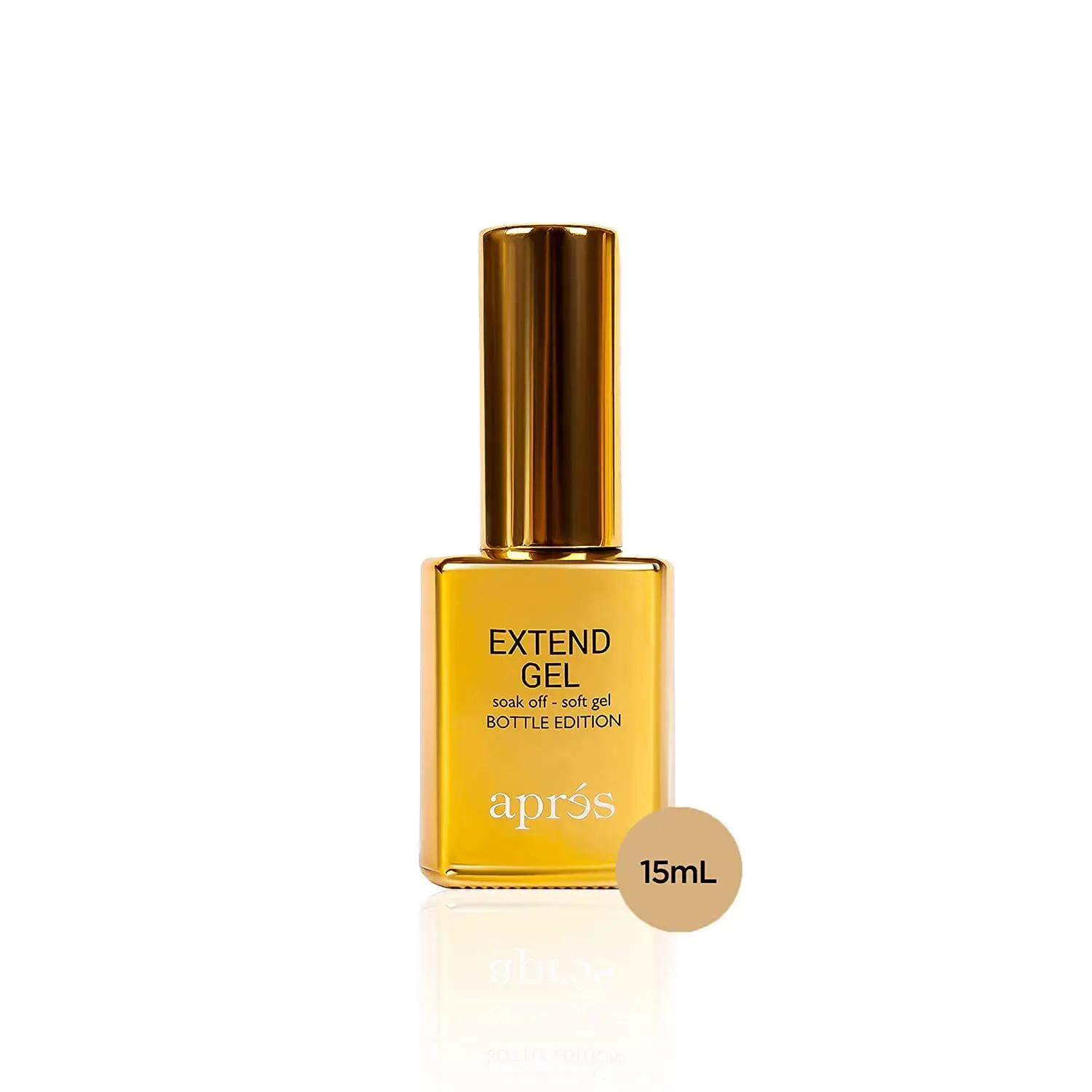 Aprés Extend Gel Gold Bottle Edition - Gel-X Tips Adhesive (15 ml) Aprés Extend Gel Gold Bottle Edition - Gel-X Tips Adhesive (15 ml)