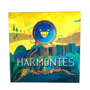 Natural Theme Collector's Edition Board Game, Family Fun Game, Ecological Construction Strategy Set, Carnival Forest Night, Thanksgiving Nature Party, Friends and Family Gathering Brain-teasing Competitive Board Games