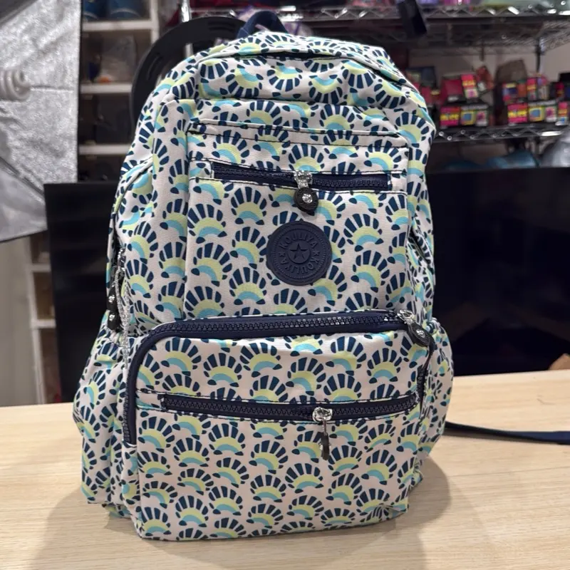 Backpack, Durable Water-Resistant Daypack for Students, Lightweight Travel Bag with Multiple Pockets