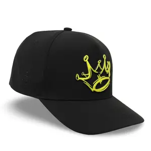 Royal Crown Snapback Hat | Black Signature Streetwear Cap | Mad Monkey Scty