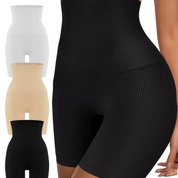 QUASTI 1PCS High-Waisted Tummy Control Women's Shaping Panties, Butt Lifting, Breathable, Soft and Smooth Fabric, Lightweight, Seamless, Close-Fitting Shapewear, Everyday Comfort Womenswear, Sizes S-5XL