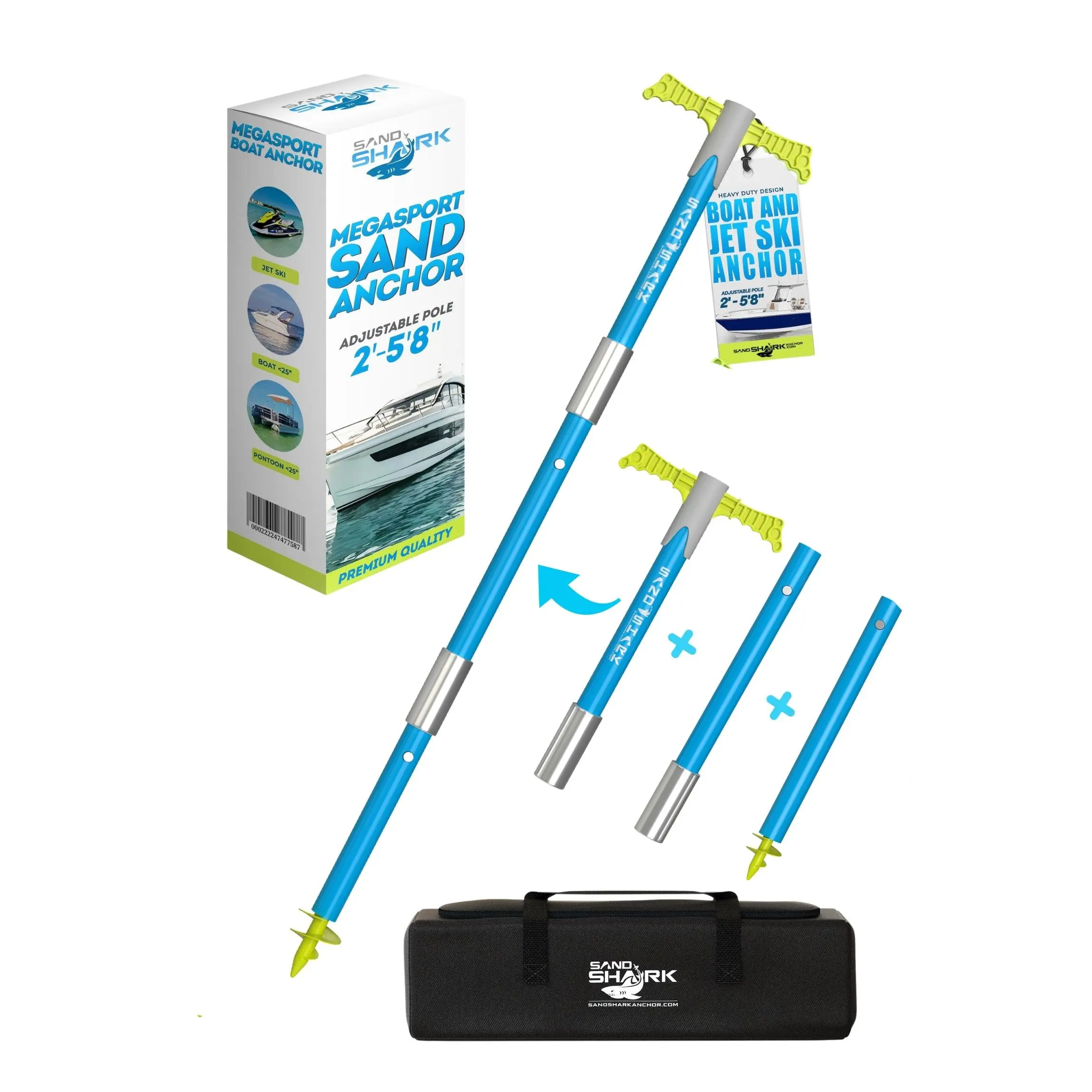 Mega Sport Anchor – Heavy-Duty Anchor for Boats & Pontoons