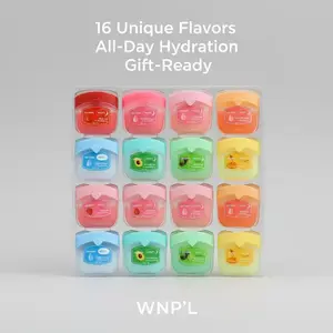 16 Piece Moisturizing Lip Balm Set, Lip Moisturizer, All-Day Hydration, Long-Lasting Effect, Perfect Christmas & Valentine's Gift for Dry Lips