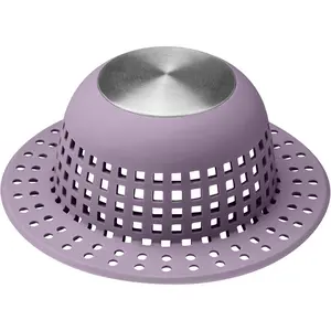 Shower Drain Hair Catcher, Bathtub Drain Cover Foldable  Shower & Tub Protector for Pop-Up & Regular Drains