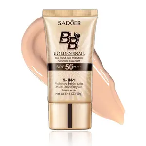 High-coverage waterproof snail BB cream - matte finish, long-lasting moisturizing and oil control, creates a natural makeup look, refreshing and non-greasy, perfect for makeup beginners, a great gift for Mother's Day, Christmas, and Valentine's Day.