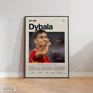 Paulo Dybala - AS Roma poster