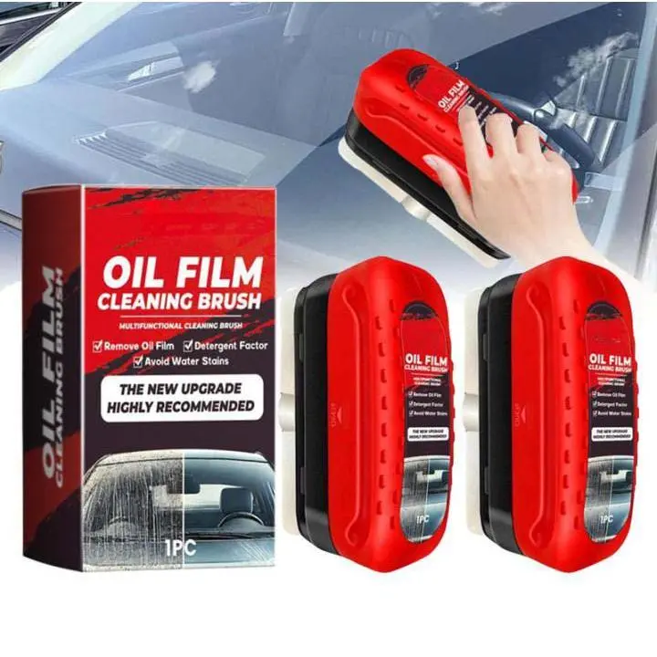 Windshield Cleaner, Window Cleaner, Clear Drive Windshield Cleaner, Clear Drive Windshield Cleaner, Automotive Oil Film Cleaning Brush Car Auto Detailer Car Detailing Products