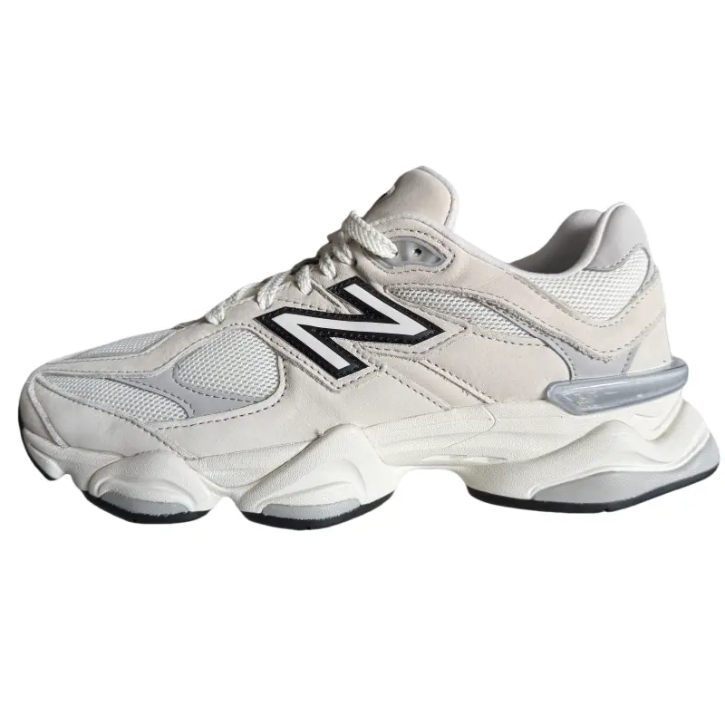 New Balance 9060 Sea Salt Raincloud Versatile Comfort Low Top Commuter Running Shoes Unisex Rainbloud Black U9060ZGF