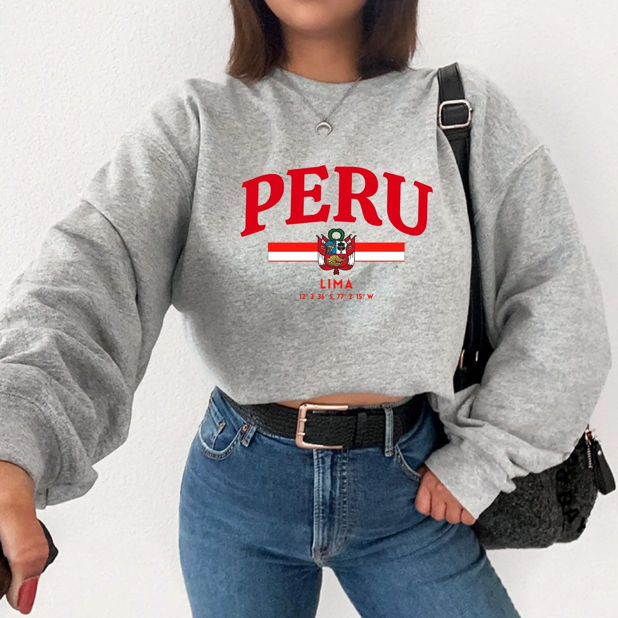 Peru Unisex Sweatshirt, Peruvian Swetshirt-latinx Pride Sweatshirt