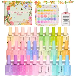 Beetles Spring Manicure HEMA-Free Gel Polish Set, DIY Nails Art Gift for girl Gift for woman gel x nails  salon nails at home Cutics Easter Nail Designs mothersdaygift Spring Nail Taste of Spring Summer Nail Vacation Nail #Summervibes
